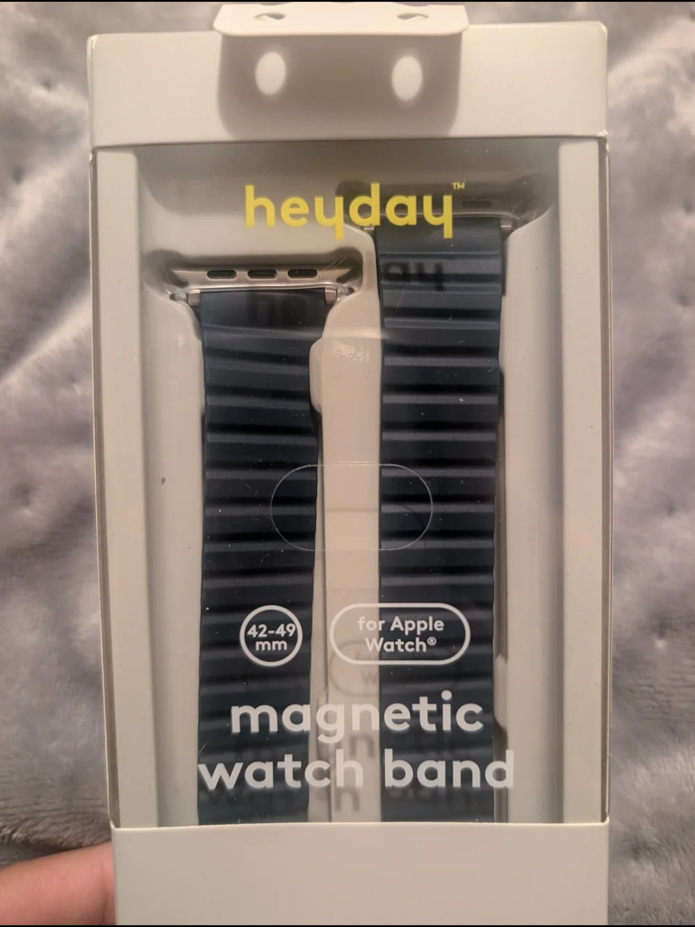 Apple Magnetic Watch Band in Navy Blue